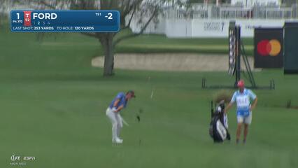 David Ford hits 119-yard approach to 5 feet, sets up birdie on No. 1 at Cognizant Classic