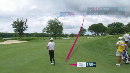 Austin Eckroat two-putts for birdie at John Deere