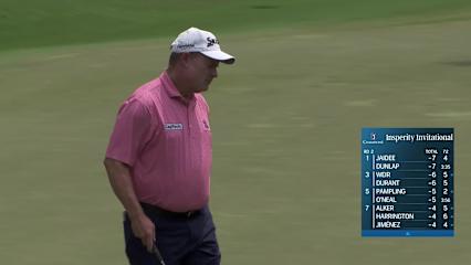 Joe Durant chips in for birdie at Insperity Invitational