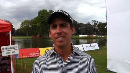 Rodolfo Cazaubon interview after Round 2 of Club Colombia Championship