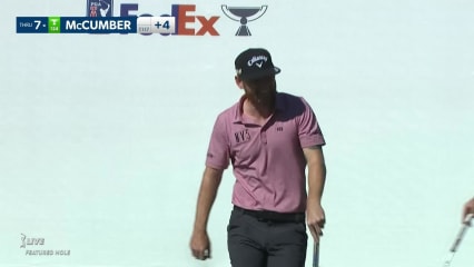 Tyler McCumber dials in tee shot and birdies at WM Phoenix Open
