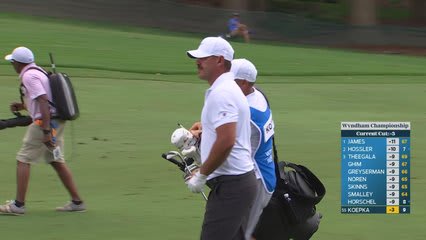 Brooks Koepka's 96-yard approach sets up birdie on No. 10 at Wyndham