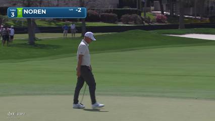 Alex Noren hits 165-yard approach to 23 feet, sets up birdie on No. 3 at Arnold Palmer