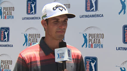 Tee-K Kelly interview after Round 1 of the Puerto Plata DR Open