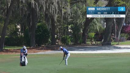 Troy Merritt makes birdie on No. 4 at Club Car Championship