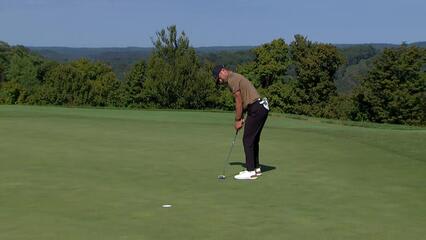Chandler Blanchet makes birdie on No. 7 at Korn Ferry Tour Champ