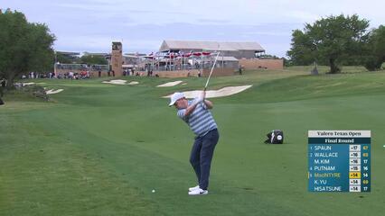 Robert MacIntyre makes birdie on No. 15 at Valero