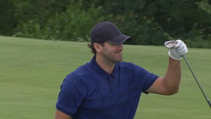 Tony Romo’s chip-in eagle at AT&T Byron Nelson