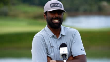 Sahith Theegala comments after Round 2 of Korn Ferry Tour Championship