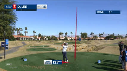 Danny Lee dials in tee shot to set up birdie at The American Express