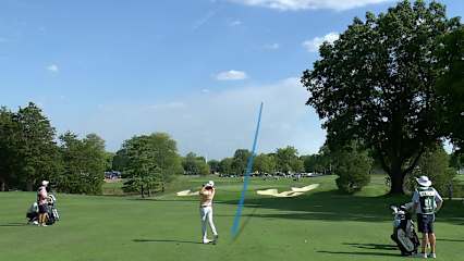 Thomas Rosenmueller gets greenside in two to set up birdie at Nationwide Children's