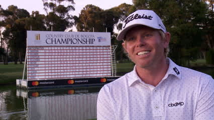 Mark Anderson interview after winning Bogota Championship