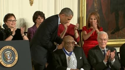 Charlie Sifford receives Presidential Medal of Freedom