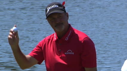 Jerry Kelly gets one back on No. 17 at Travelers