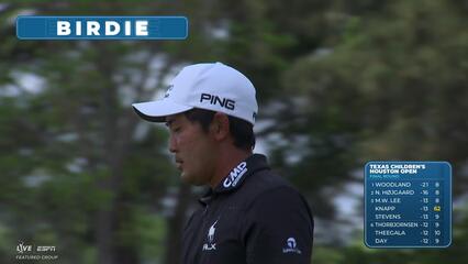 Takumi Kanaya holes 47-foot birdie putt on No. 18 at Texas Children's