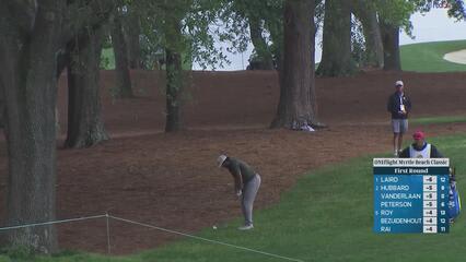 Mark Hubbard's 124-yard approach sets up birdie on No. 1 at ONEflight Myrtle