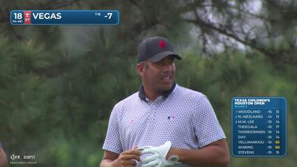 Jhonattan Vegas hits 186-yard approach to 10 feet, sets up birdie on 18 at Texas Children's