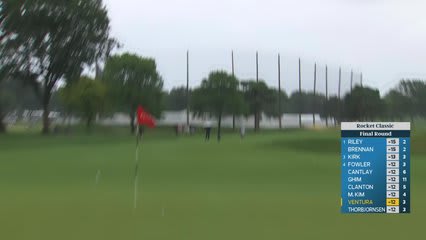 Kristoffer Ventura's 89-yard approach sets up birdie on No. 4 at Rocket Classic
