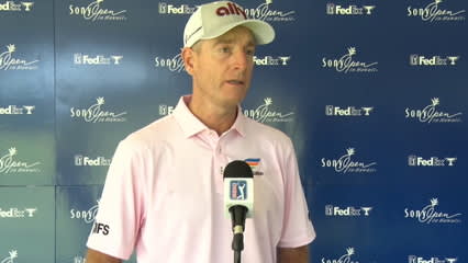 Jim Furyk interview after Round 1 at Sony Open