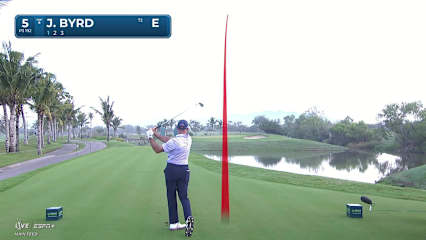 Jonathan Byrd's tee shot leads to birdie at Mexico Open