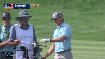 Jimmy Stanger reaches in two to set up birdie at THE PLAYERS