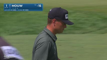 William Mouw makes birdie on No. 1 at 3M Open