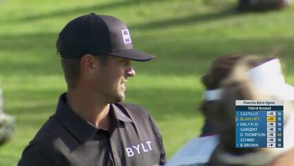 Chandler Blanchet makes birdie on No. 12 at Puerto Rico