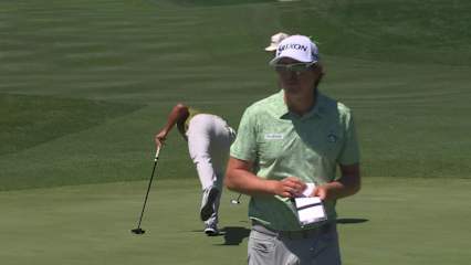 Joseph Bramlett makes birdie on No. 2 at THE CJ CUP