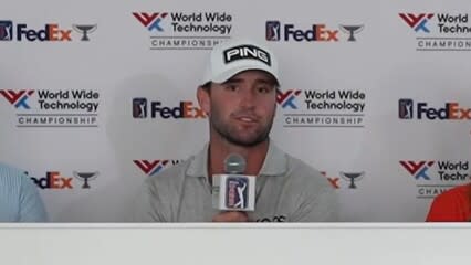 Austin Eckroat reflects on 'stressful' World Wide Technology winning moment