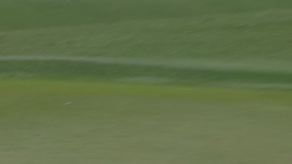 Van Rooyen/Bezuidenhout sinks a 44-foot birdie putt on No. 5 at Zurich Classic