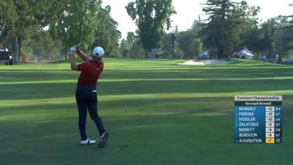 John Augenstein's solid approach leads to birdie at Fortinet Championship
