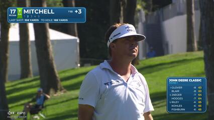 Keith Mitchell reaches par-5 No. 17 in two, makes birdie at John Deere