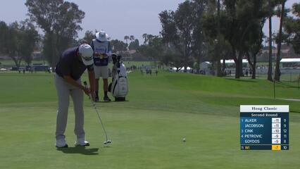 Charlie Wi makes birdie on No. 11 at Hoag Classic