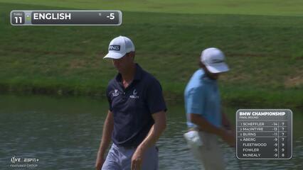 Harris English makes birdie on No. 11 at BMW Championship