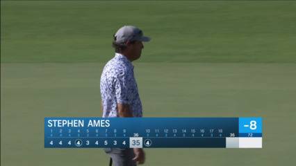 Stephen Ames makes birdie at Mitsubishi