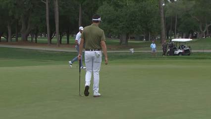 Beau Hossler sinks 29-foot birdie putt on No. 7 at ONEflight Myrtle