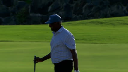 Vijay Singh's excellent bunker hole-out is the Shot of the Day