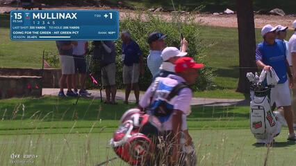 Trey Mullinax makes birdie on No. 15 at Wyndham