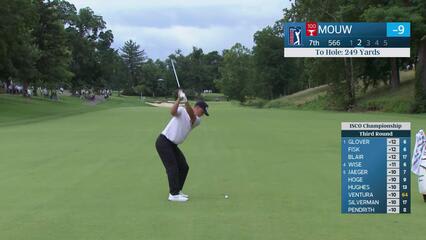 William Mouw reaches par-5 No. 7 in two, makes birdie at ISCO Championship