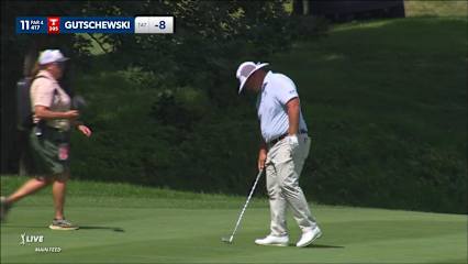 Scott Gutschewski makes birdie on No. 11 at John Deere