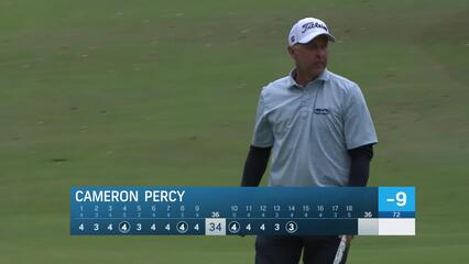 Cameron Percy makes birdie on No. 14 at Simmons Bank Championship