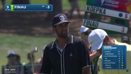 Tony Finau hits 145-yard approach to 7 feet, sets up birdie on No. 9 at Valspar