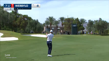 Trevor Werbylo wedges it tight to set up birdie at Shriners Children's Open