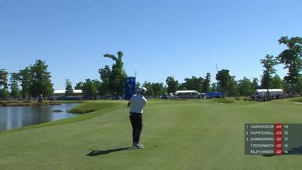 Sean O'Hair nearly holes out to set up birdie at Zurich Classic