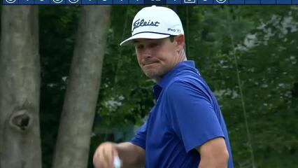Johnson Wagner jars 16-footer for birdie at Wyndham