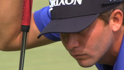 Smylie Kaufman gets up and down at Deutsche Bank