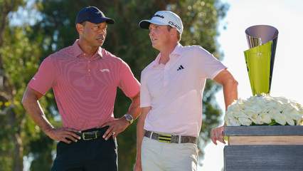 Jacob Bridgeman mic'd up after winning The Genesis Invitational