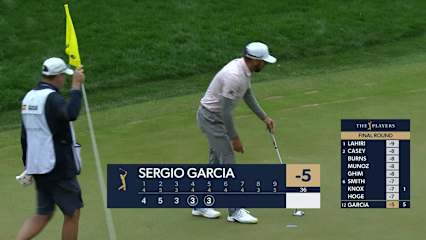 Sergio Garcia's 171-yard iron to 5 feet sets up birdie at THE PLAYERS