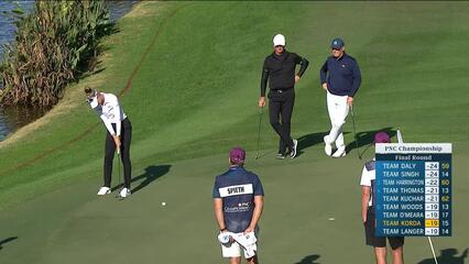 Nelly Korda cards birdie at PNC Championship