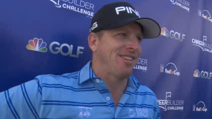 Martin Piller interview after Round 1 of CareerBuilder